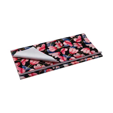 Carta Regalo Fiori Ciclamini - Gift Wrapping Paper Flowers Cyclamen