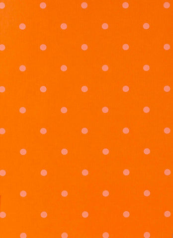 Carta Velina Arancione a Pois