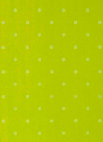 Carta Velina Verde Pistacchio a Pois (Fogli cm 70x100 o 50x70)