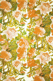 Carta Regalo Peonie Arancione fogli cm 70x100