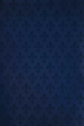 Carta Regalo Gigli Grandi Fondo Blu fogli cm 70x100