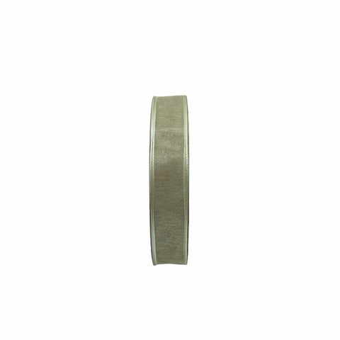 Nastro Organza Avorio 16mm