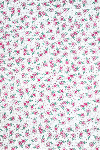 Carta Regalo Fiori Naif Rosa fogli cm 70x100