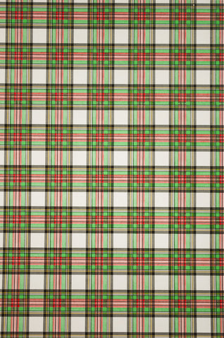 Carta Regalo Scozzese Filo Nero fogli cm 70x100