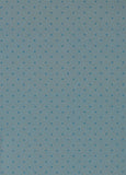 Carta Regalo Azzurro Vintage Mini Pois (Fogli o Rotoli)