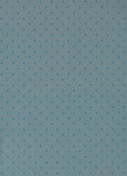 Carta Regalo Azzurro Vintage Mini Pois (Fogli o Rotoli)