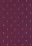 Carta Regalo Sealing Viola Prugna Pois (Fogli o Rotoli)
