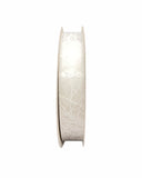 Nastro Trasparente Opaco Fantasia Bianco 100mt 19mm