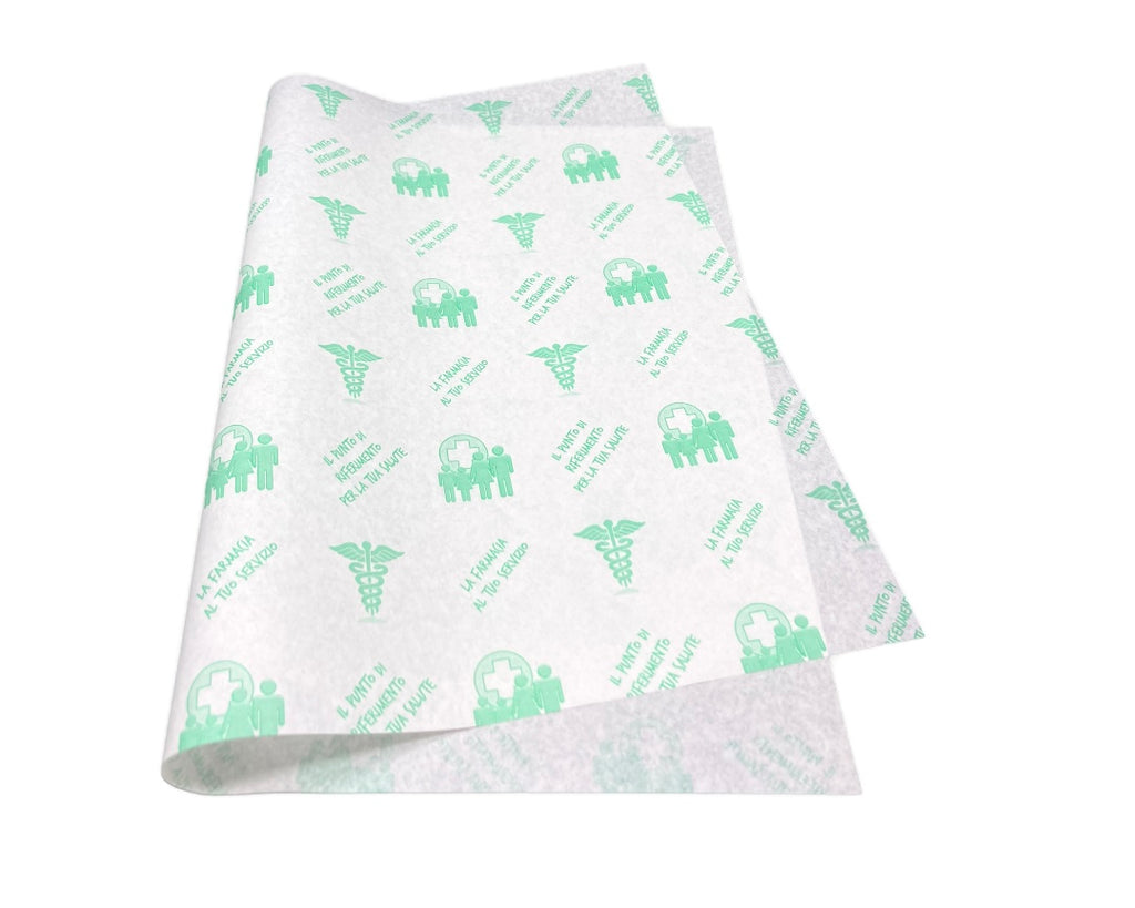 Carta Da Banco Per Farmacia | Kraft 40 G/m² | Formato 37x50 Cm | Confezione Da 10 Kg (1500 Fogli) | Stampa Personalizzabile - Foto 5