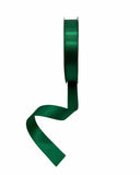 Nastro Doppio Raso Satin Verde 25mm