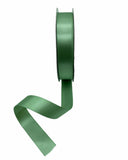 Nastro Doppio Raso Satin Verde Secco 25mm