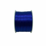 Nastro Doppio Raso Satin Blu 10mm