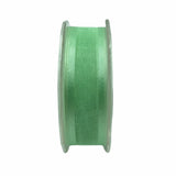 Nastro Animato Organza Bordata Verde 20mt 25mm