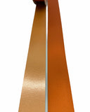 Nastro Metallizzato Opaco Arancione Disteso 100mt 19mm