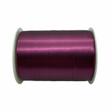 Nastro Metallizzato Opaco Viola Prugna 250mt 10mm