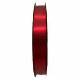 Nastro Metallizzato Opaco Rosso 100mt 19mm