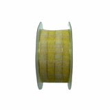 Nastro Animato Quadri Giallo 15mt 38mm