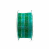 Nastro Animato Quadri Verde 15mt 38mm