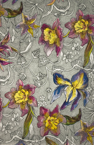 Carta Regalo Patinata Iris fogli cm 70x100